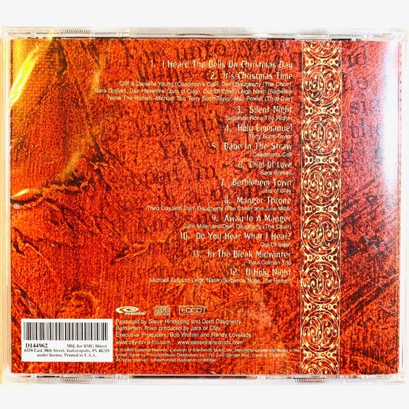 City on a Hill: It's Christmas Time by Various Artists CD 2003 Essential Records - Picture 2 of 2